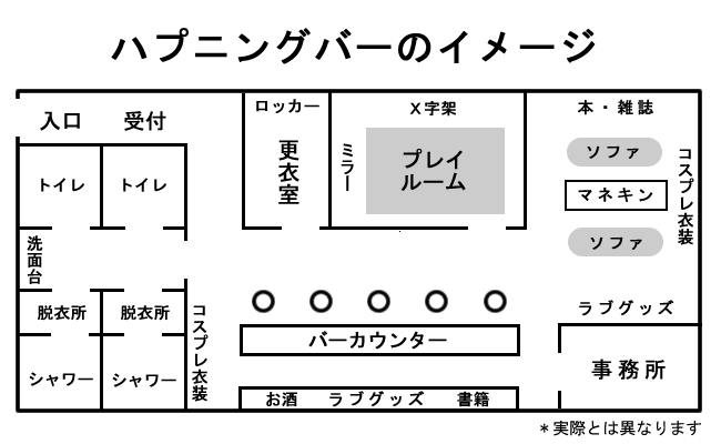 ハプニングバーのイメージ